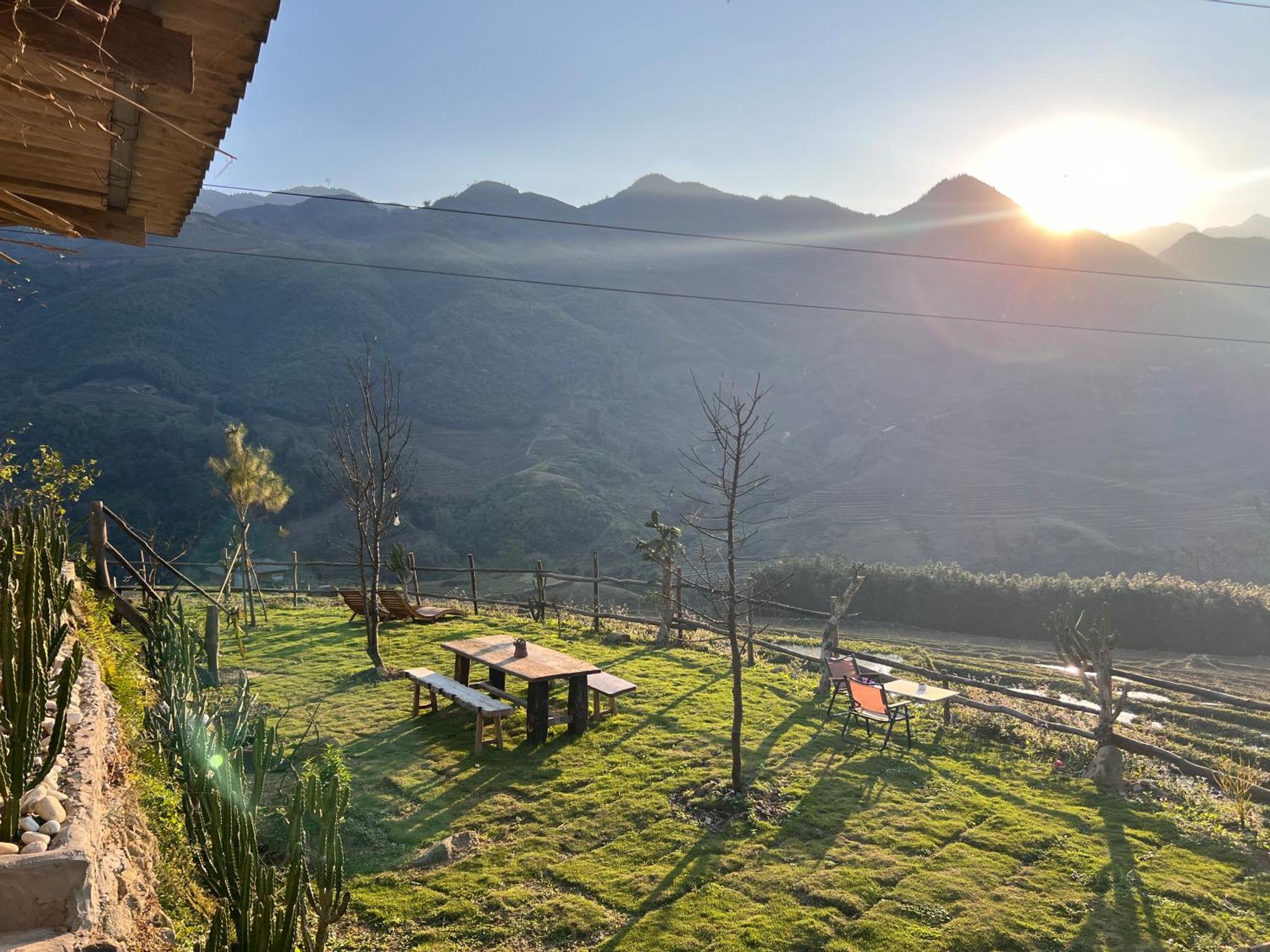Pavi Garden Appartement Sa Pa Buitenkant foto
